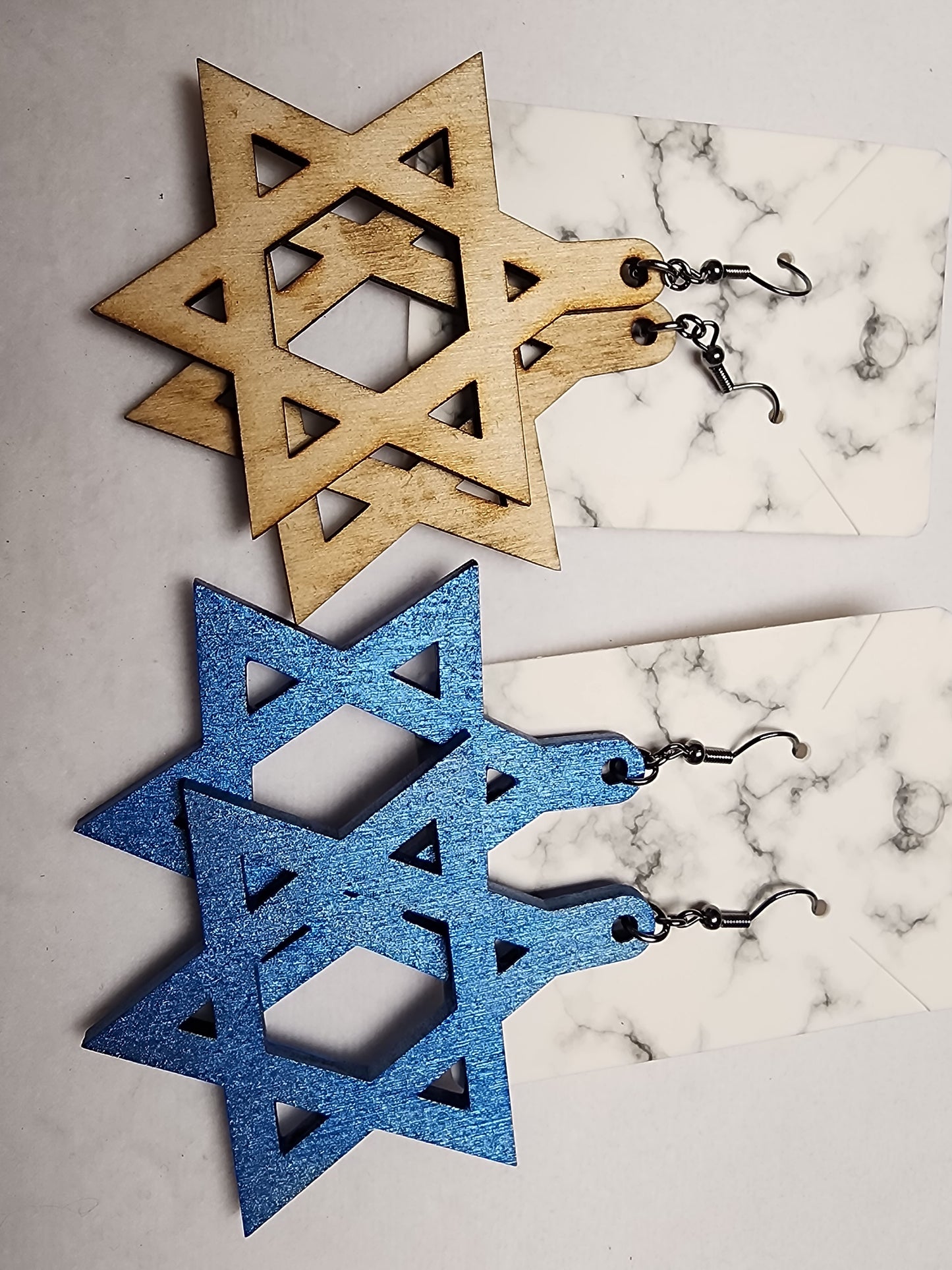 Star of David Earrings