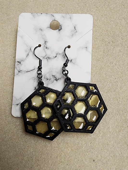 Honeycomb Earrings