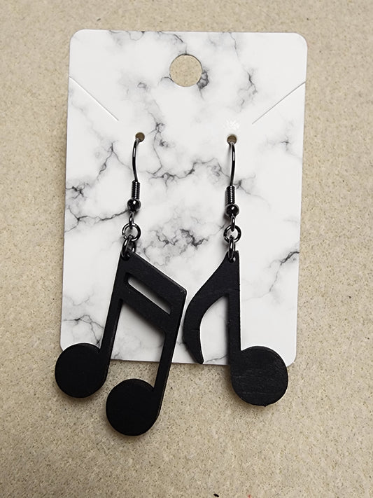 Music Note Earrings