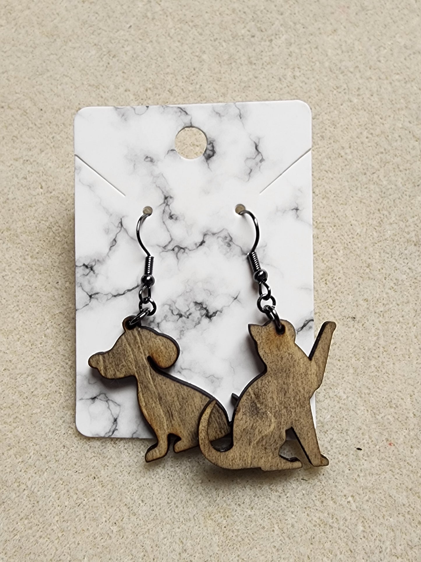 Cat & Dog Earrings