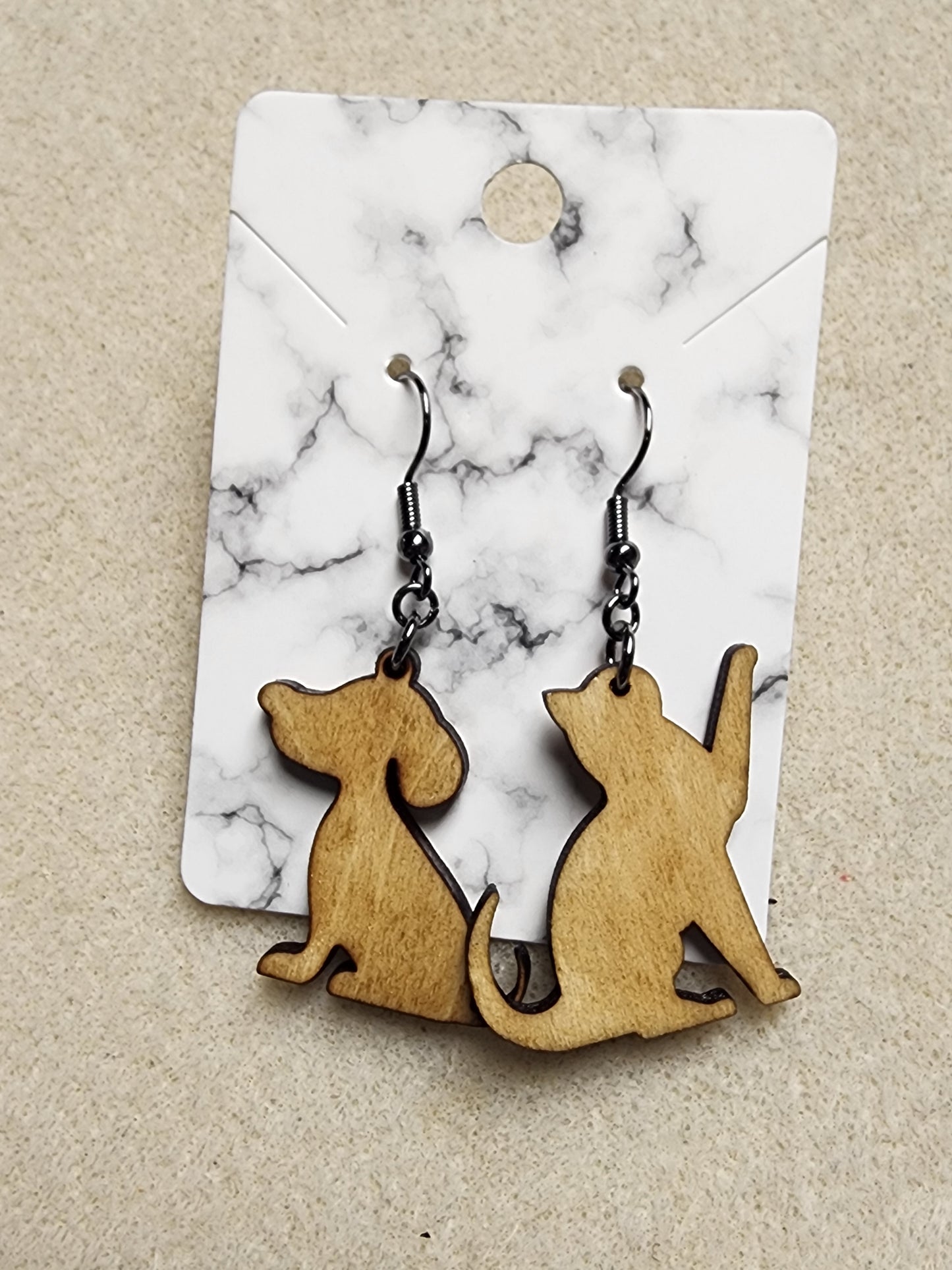 Cat & Dog Earrings