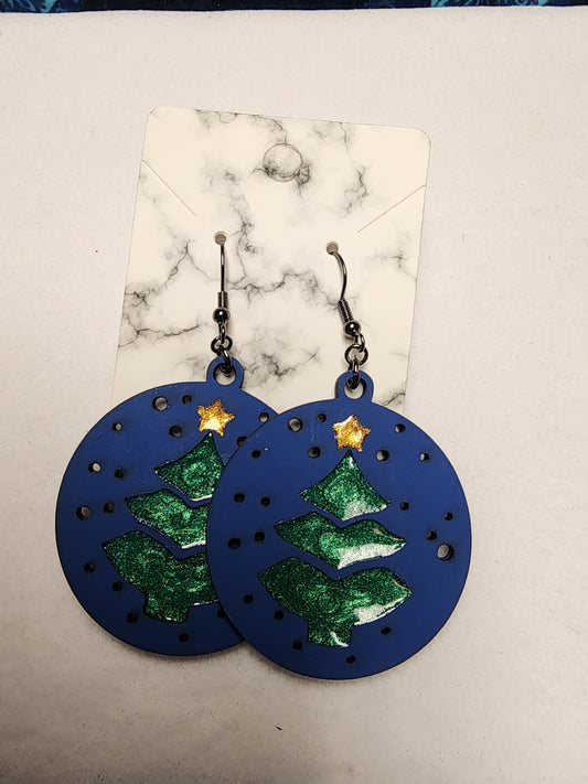 Christmas Tree Earrings