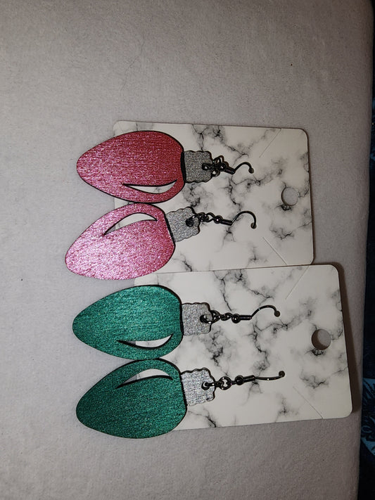 Christmas Lights Earrings
