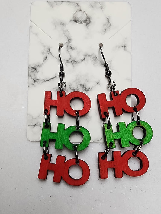 Ho Ho Ho Earrings